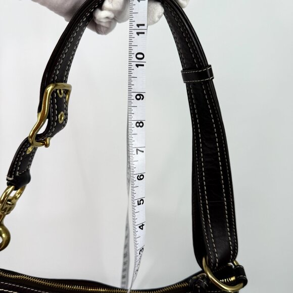 Coach Patchwork Hobo Brown - Picture 9 of 12